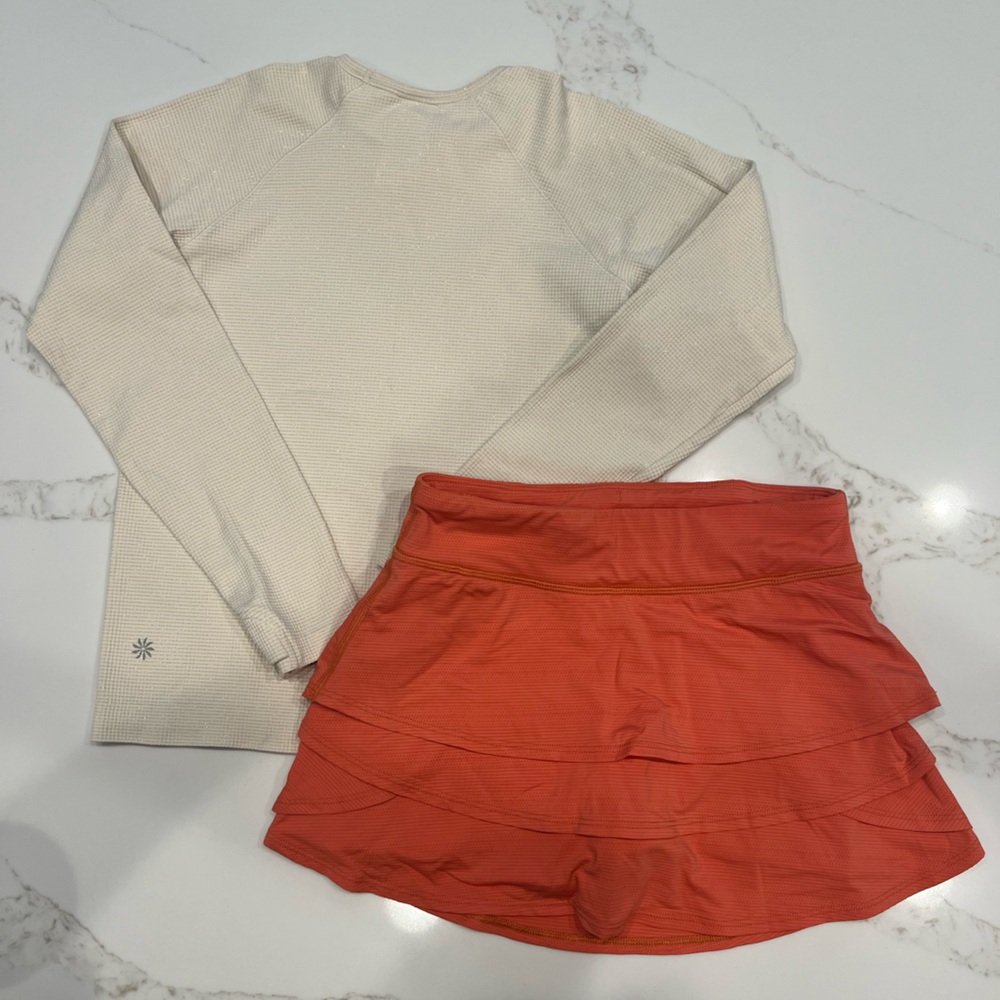 Athleta Top & Skirt
